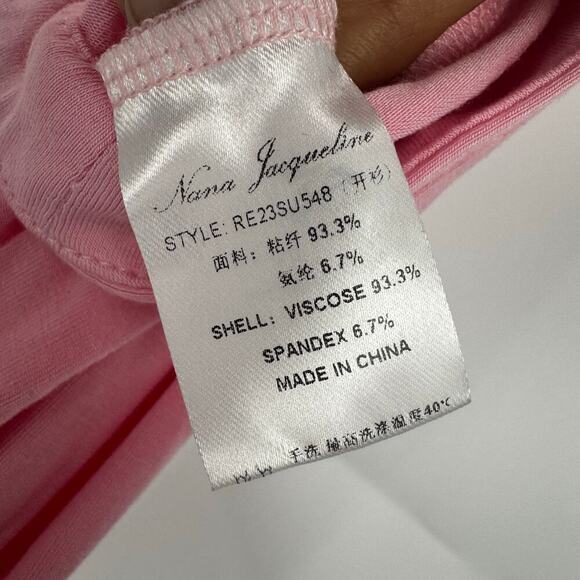 Nana Jacqueline Pink Aubrey ShrugTop Women's Size S NWT - Picture 10 of 12